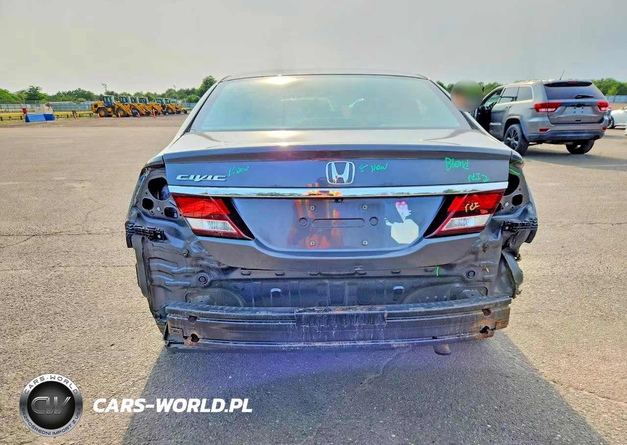 2013 Honda Civic Lx VIN:2HGFB2F5XDH583375 - 6