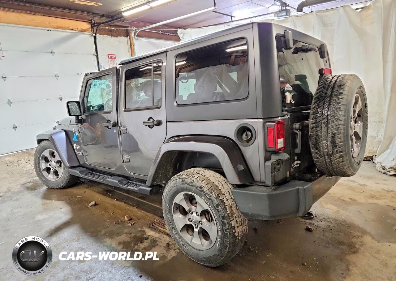 2018 Jeep Wrangler Jk Unlimited Sahara VIN:1C4BJWEG8JL936396 - 2