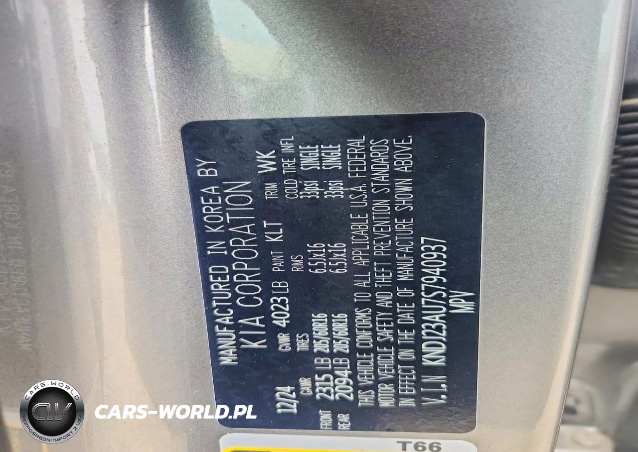 2025 Kia Soul Lx VIN:KNDJ23AU7S7940937 - 14