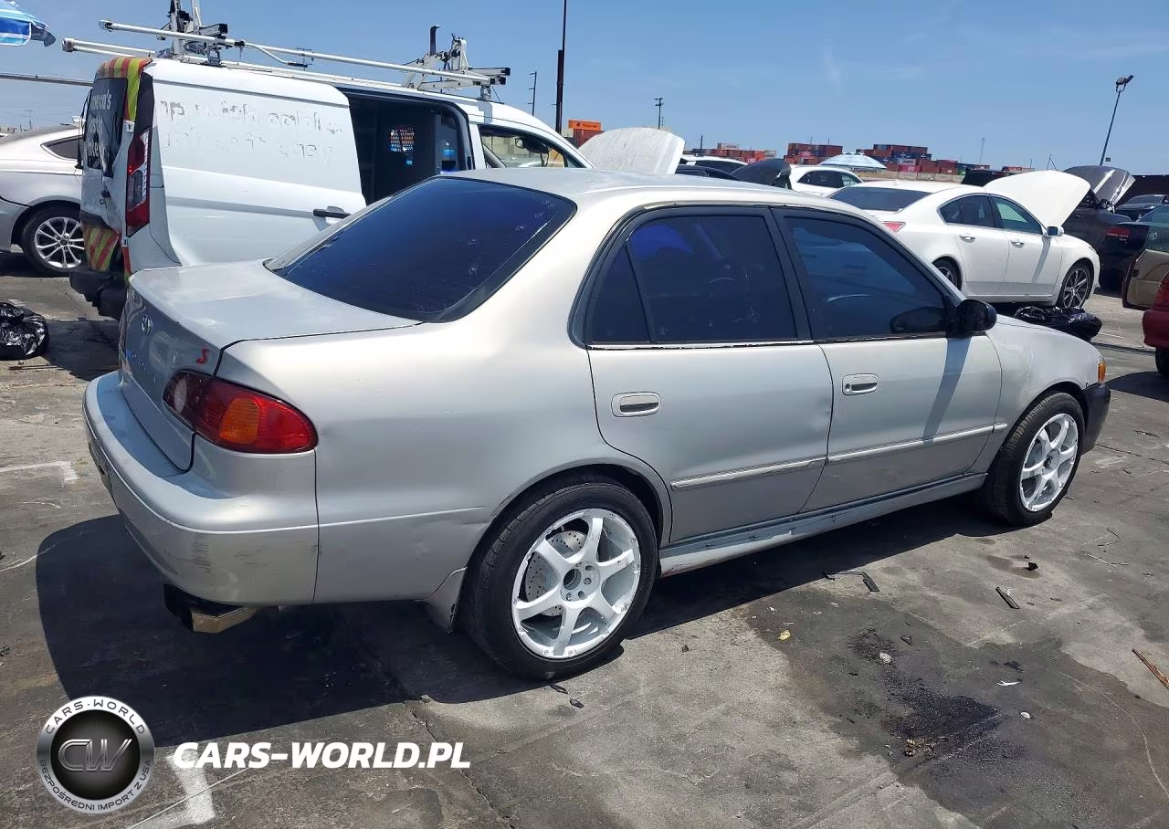 2002 Toyota Corolla S VIN:1NXBR12E12Z655160 - 3