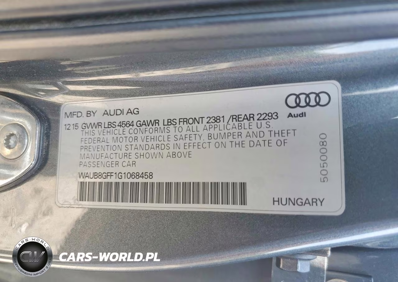 2016 Audi A3 Premium VIN:WAUB8GFF1G1068458 - 12