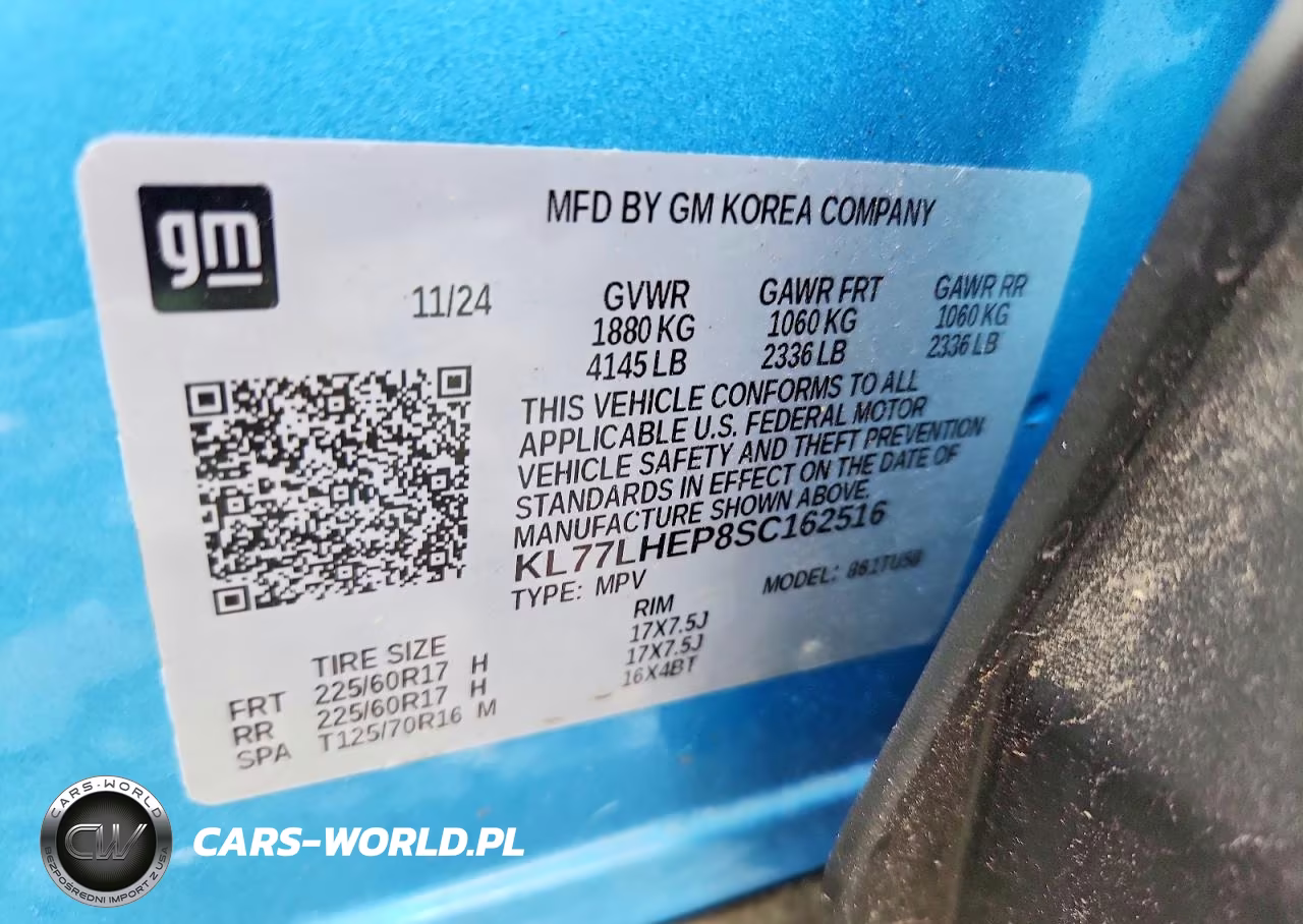 2025 Chevrolet Trax 1Lt VIN:KL77LHEP8SC162516 - 12