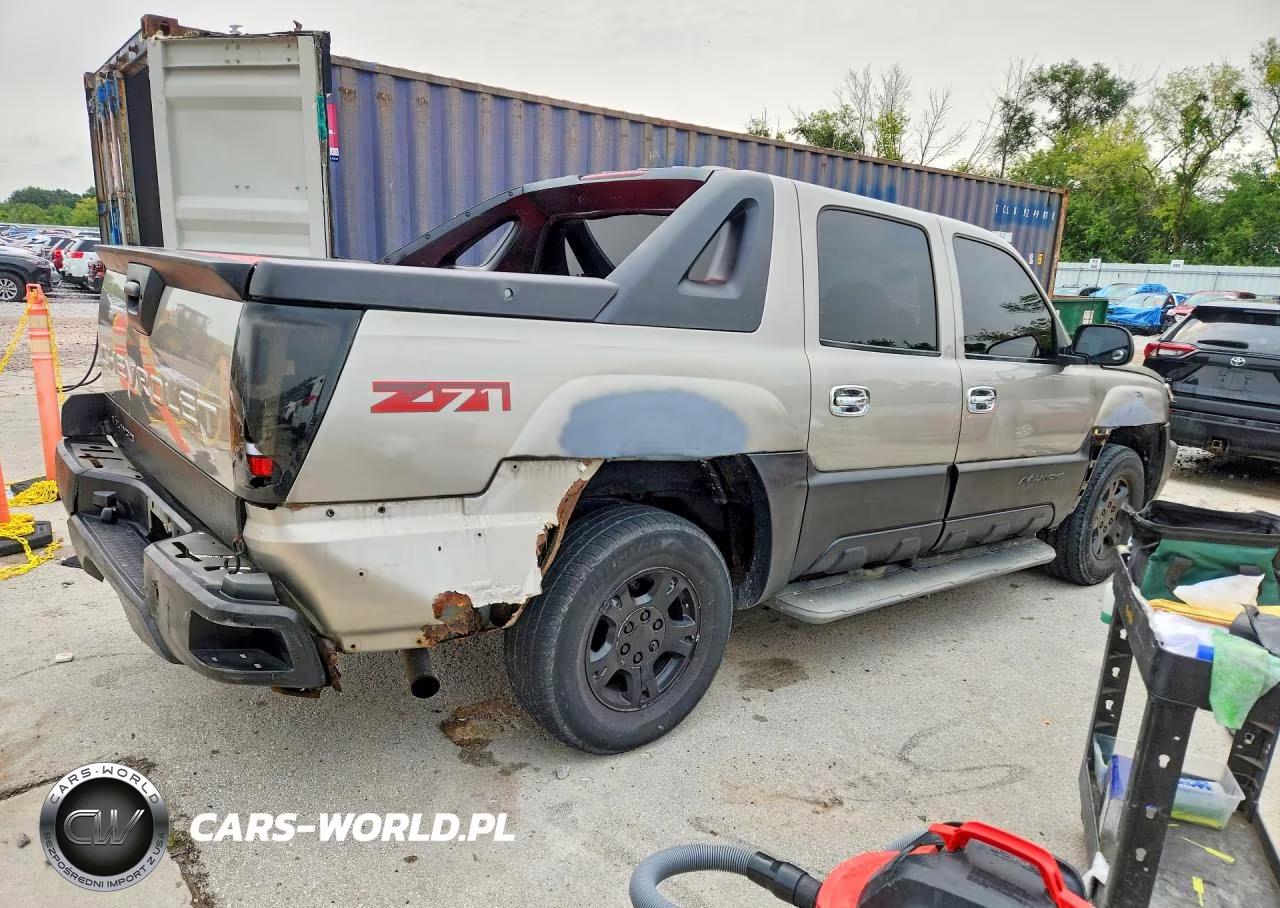 2002 Chevrolet Avalanche K1500 VIN:3GNEK13T12G221012 - 3