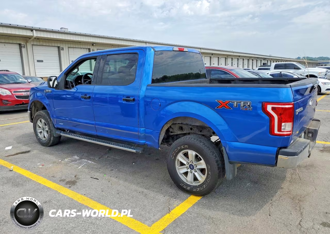 2016 Ford F150 Supercrew VIN:1FTEW1EF7GFA39201 - 2