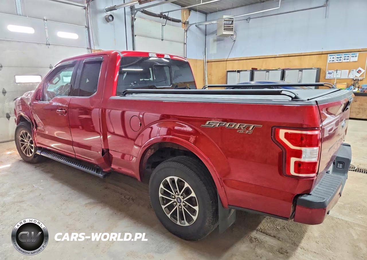 2019 Ford F150 Super Cab VIN:1FTEX1EP8KFA60332 - 2