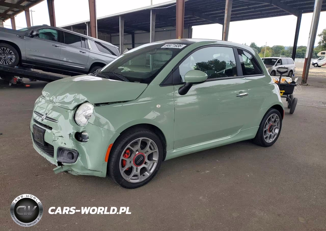 2013 Fiat 500 Sport VIN:3C3CFFBR2DT691233 - 1