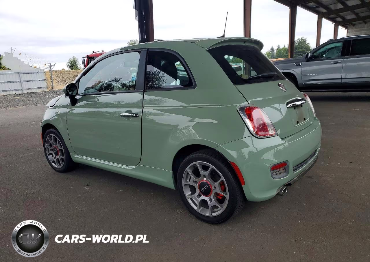 2013 Fiat 500 Sport VIN:3C3CFFBR2DT691233 - 2