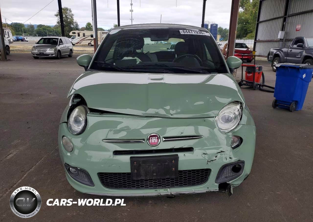 2013 Fiat 500 Sport VIN:3C3CFFBR2DT691233 - 5