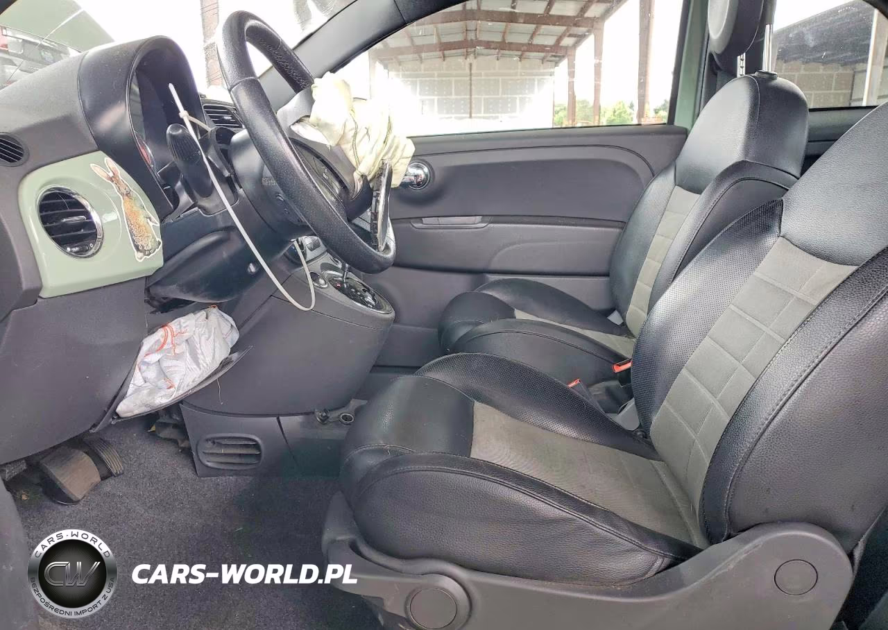 2013 Fiat 500 Sport VIN:3C3CFFBR2DT691233 - 7