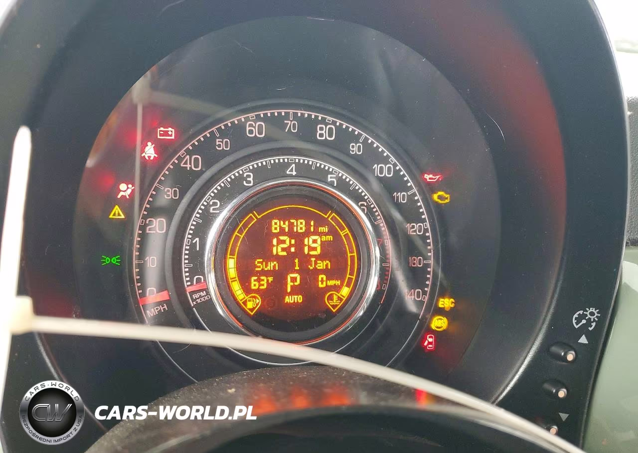2013 Fiat 500 Sport VIN:3C3CFFBR2DT691233 - 9