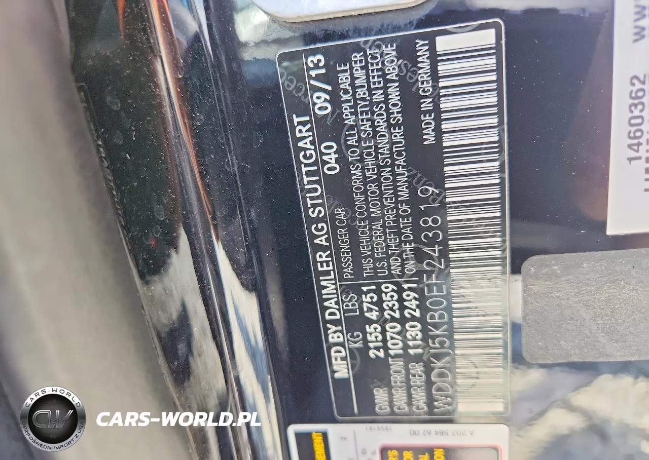 2014 Mercedes-Benz E 350 VIN:WDDKJ5KB0EF243819 - 12