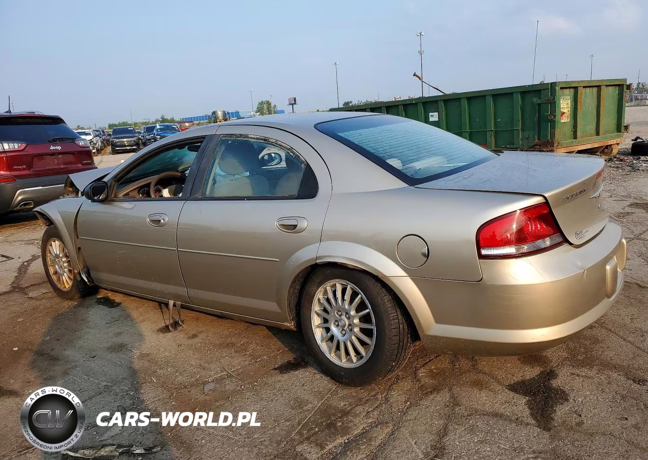 2004 Chrysler Sebring Lxi VIN:1C3AL56R04N353236 - 2