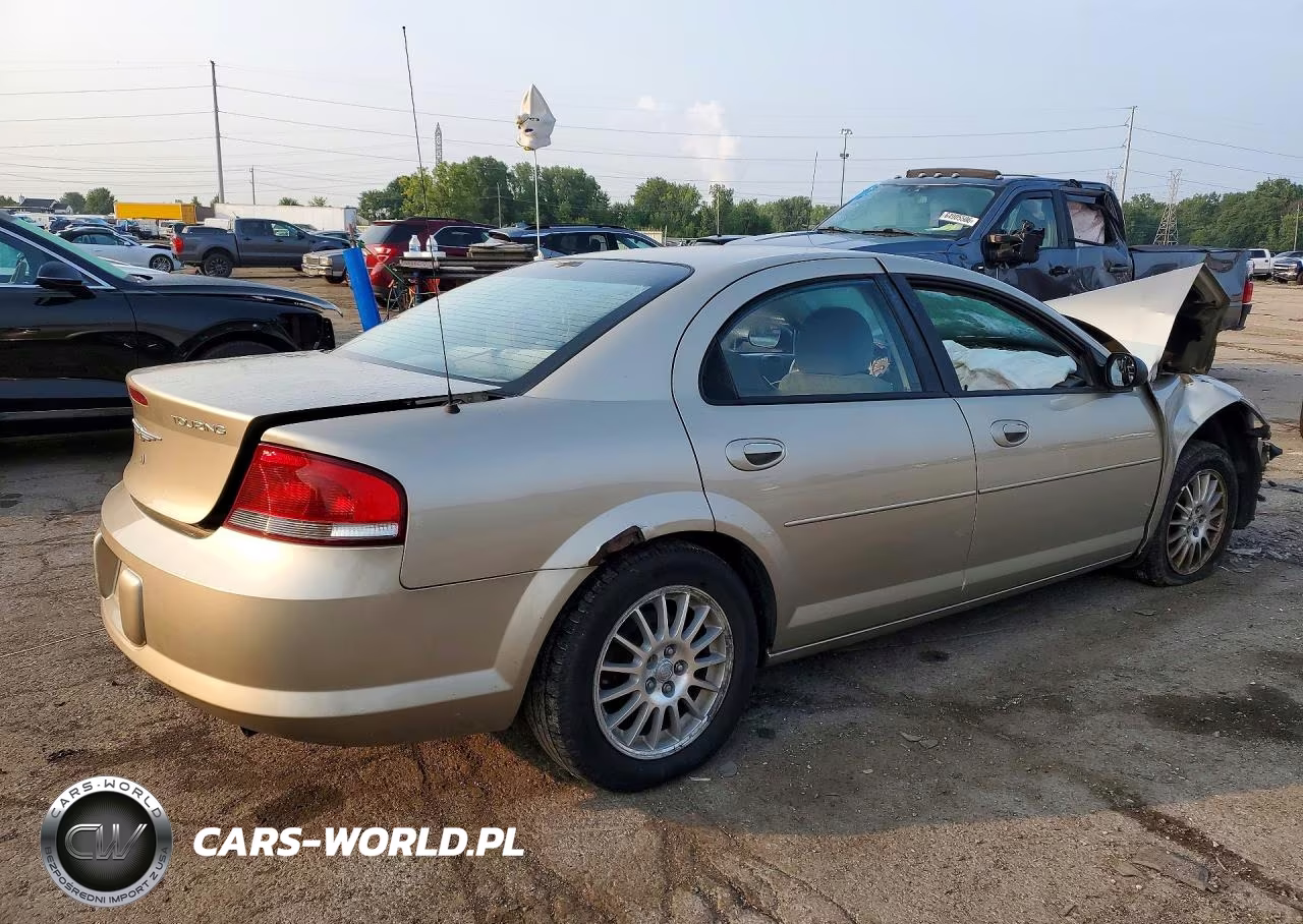 2004 Chrysler Sebring Lxi VIN:1C3AL56R04N353236 - 3