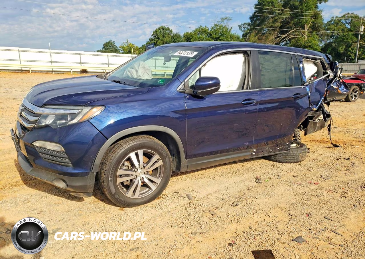 2018 Honda Pilot Exl VIN:5FNYF6H52JB071983 - 1