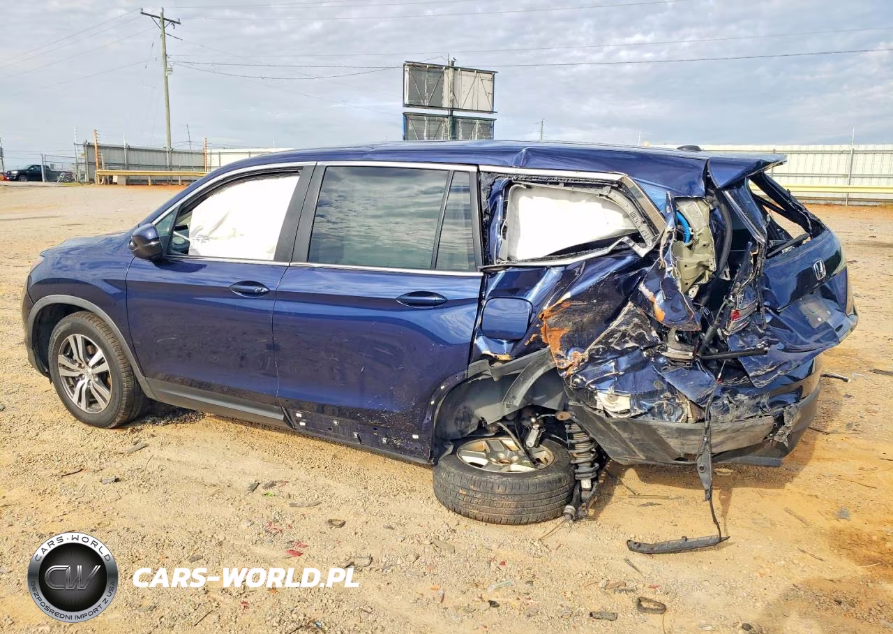 2018 Honda Pilot Exl VIN:5FNYF6H52JB071983 - 2