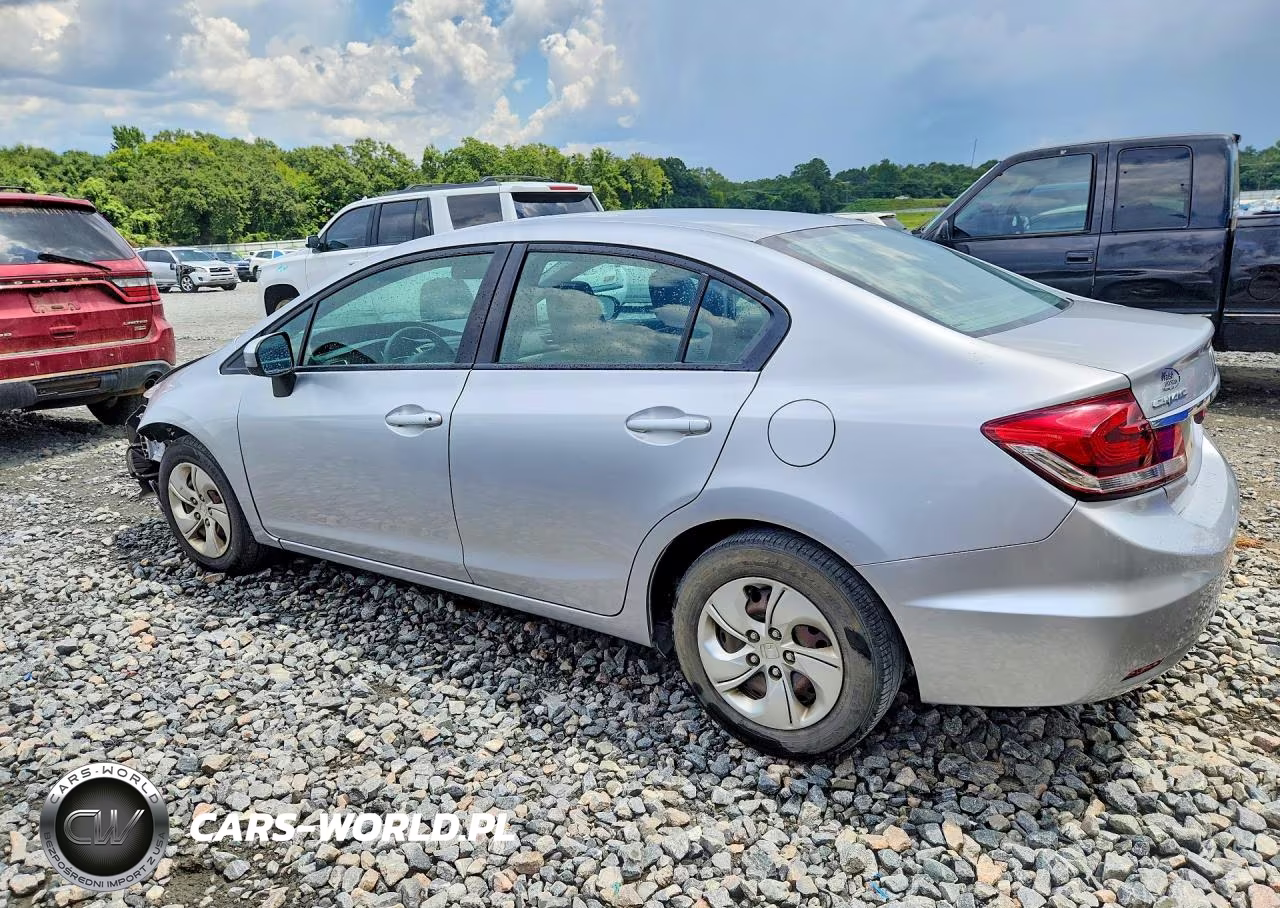 2014 Honda Civic Lx VIN:19XFB2F57EE055322 - 2