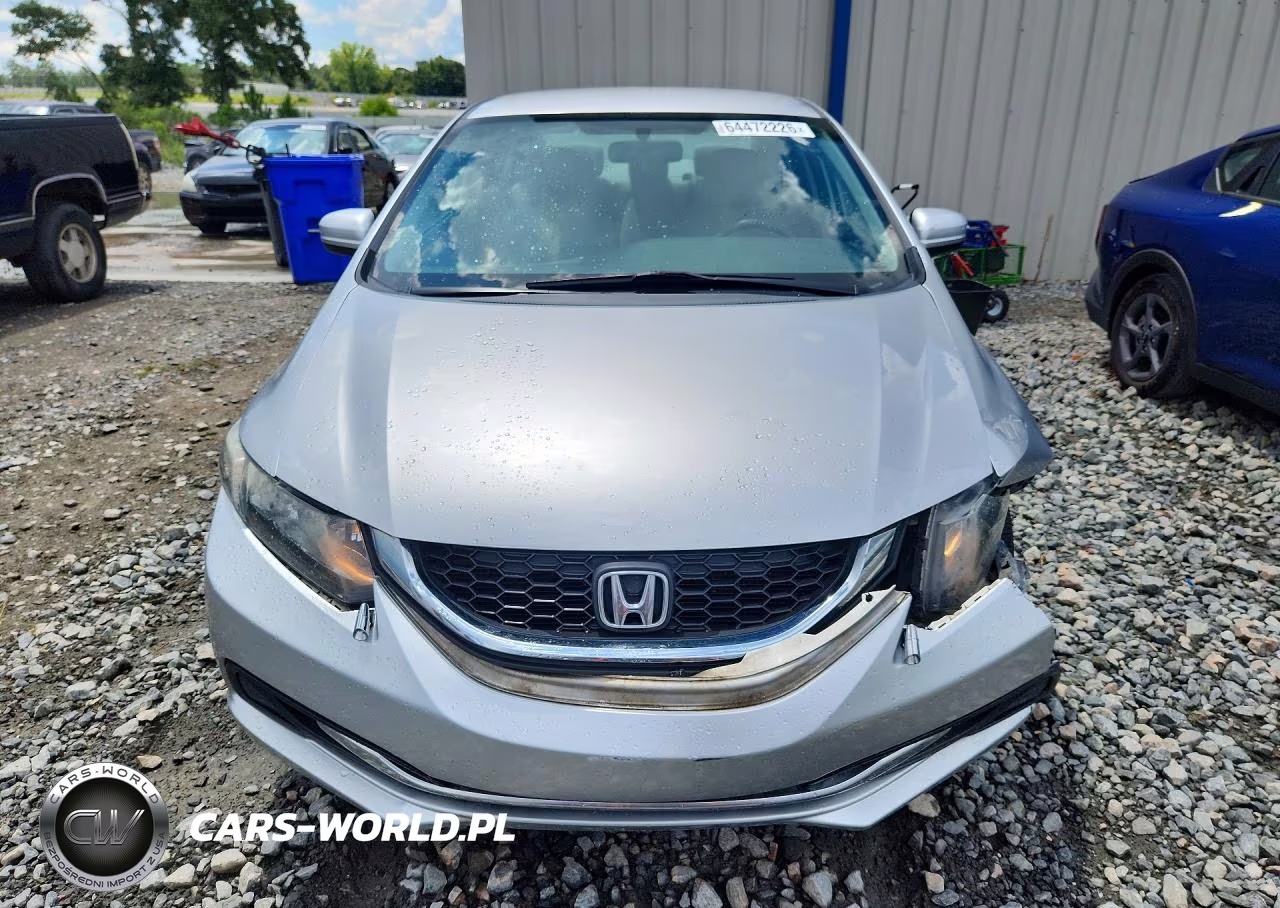 2014 Honda Civic Lx VIN:19XFB2F57EE055322 - 5