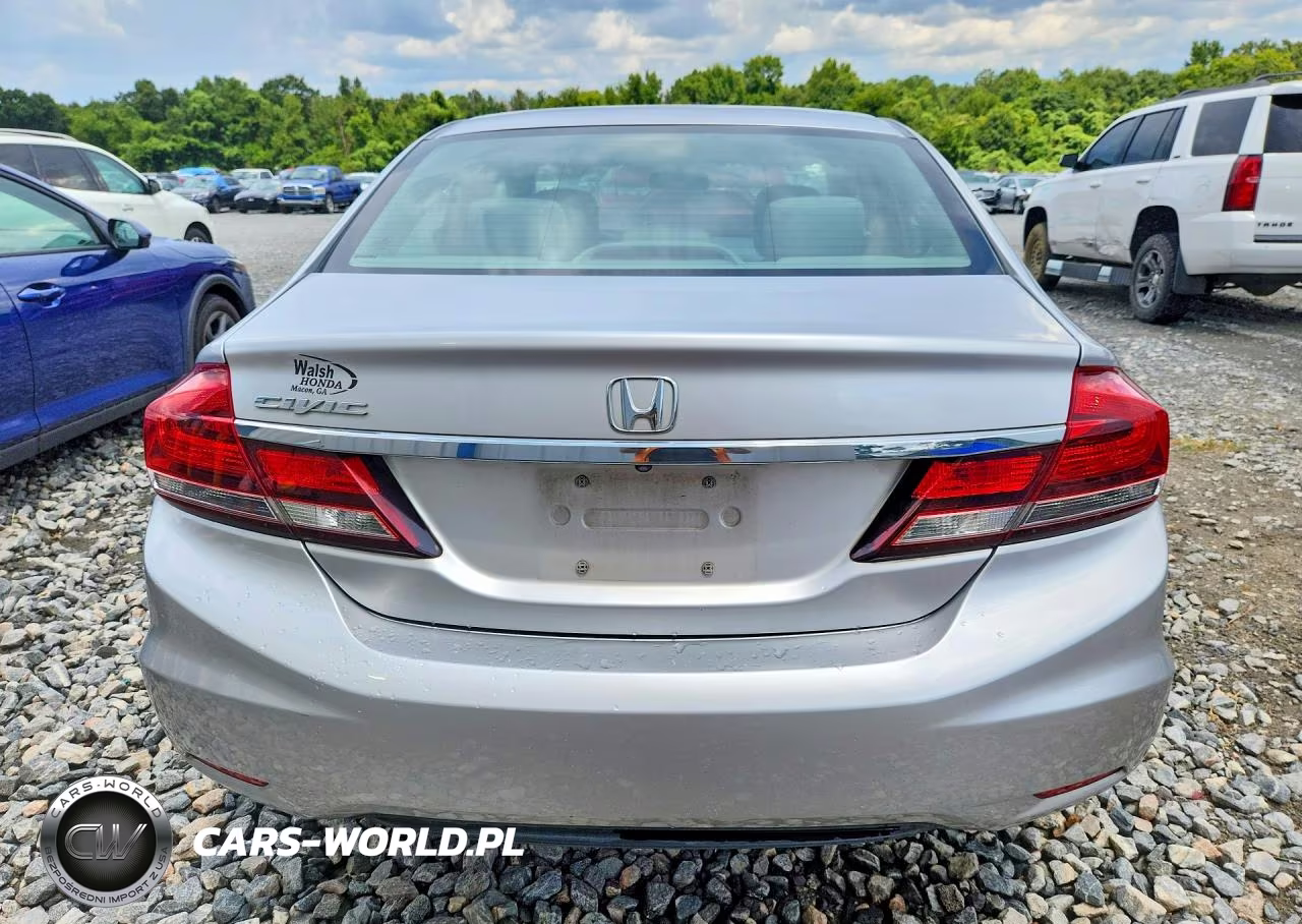 2014 Honda Civic Lx VIN:19XFB2F57EE055322 - 6