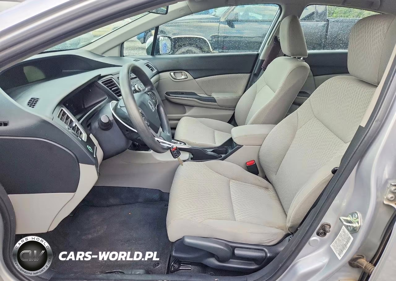 2014 Honda Civic Lx VIN:19XFB2F57EE055322 - 7