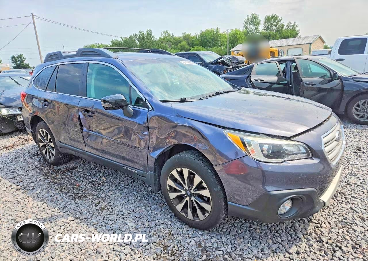 2015 Subaru Outback 2.5I Limited VIN:4S4BSBNC2F3306167 - 4