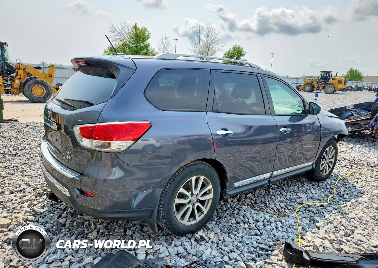 2014 Nissan Pathfinder Sl VIN:5N1AR2MMXEC625171 - 3