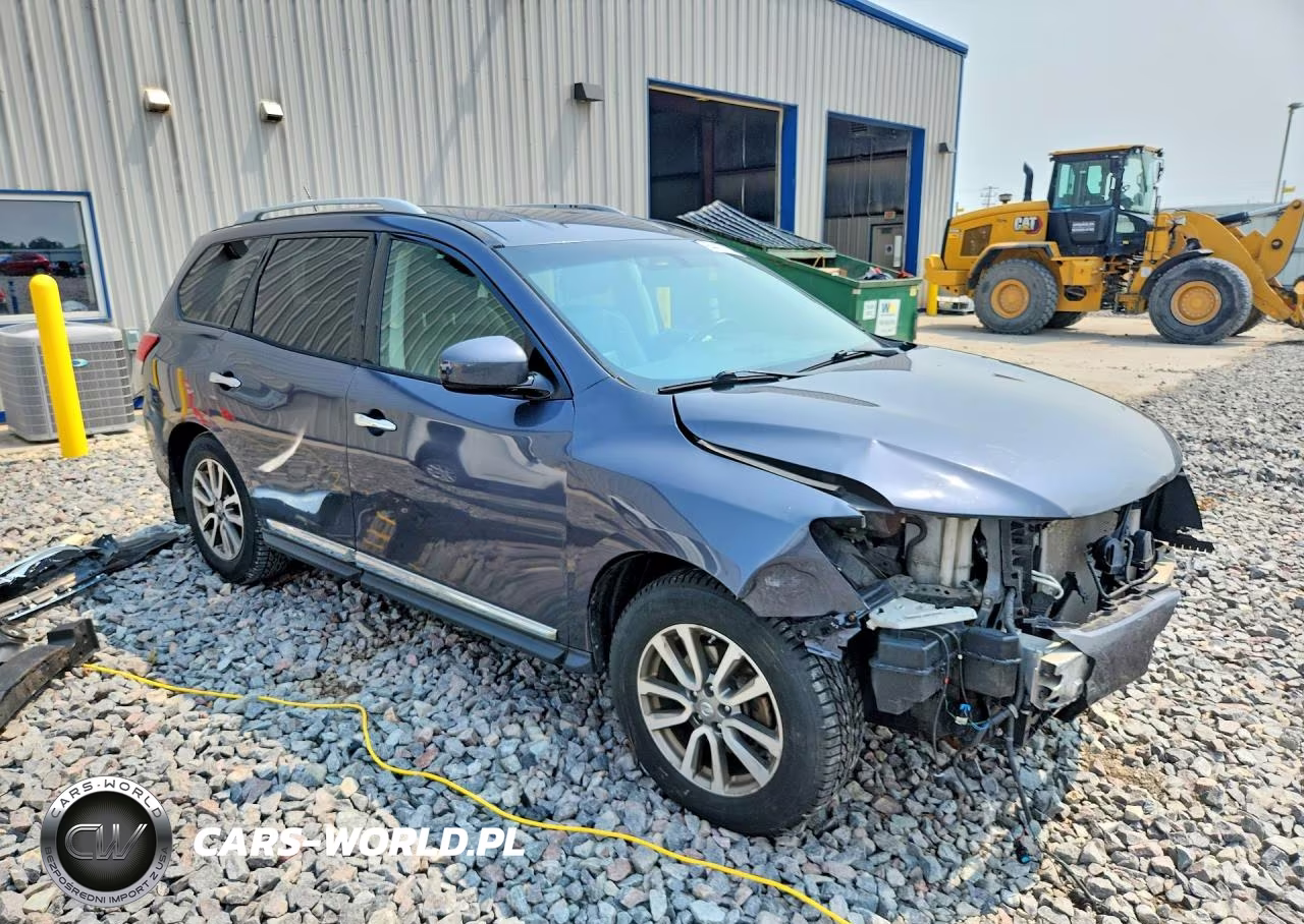 2014 Nissan Pathfinder Sl VIN:5N1AR2MMXEC625171 - 4