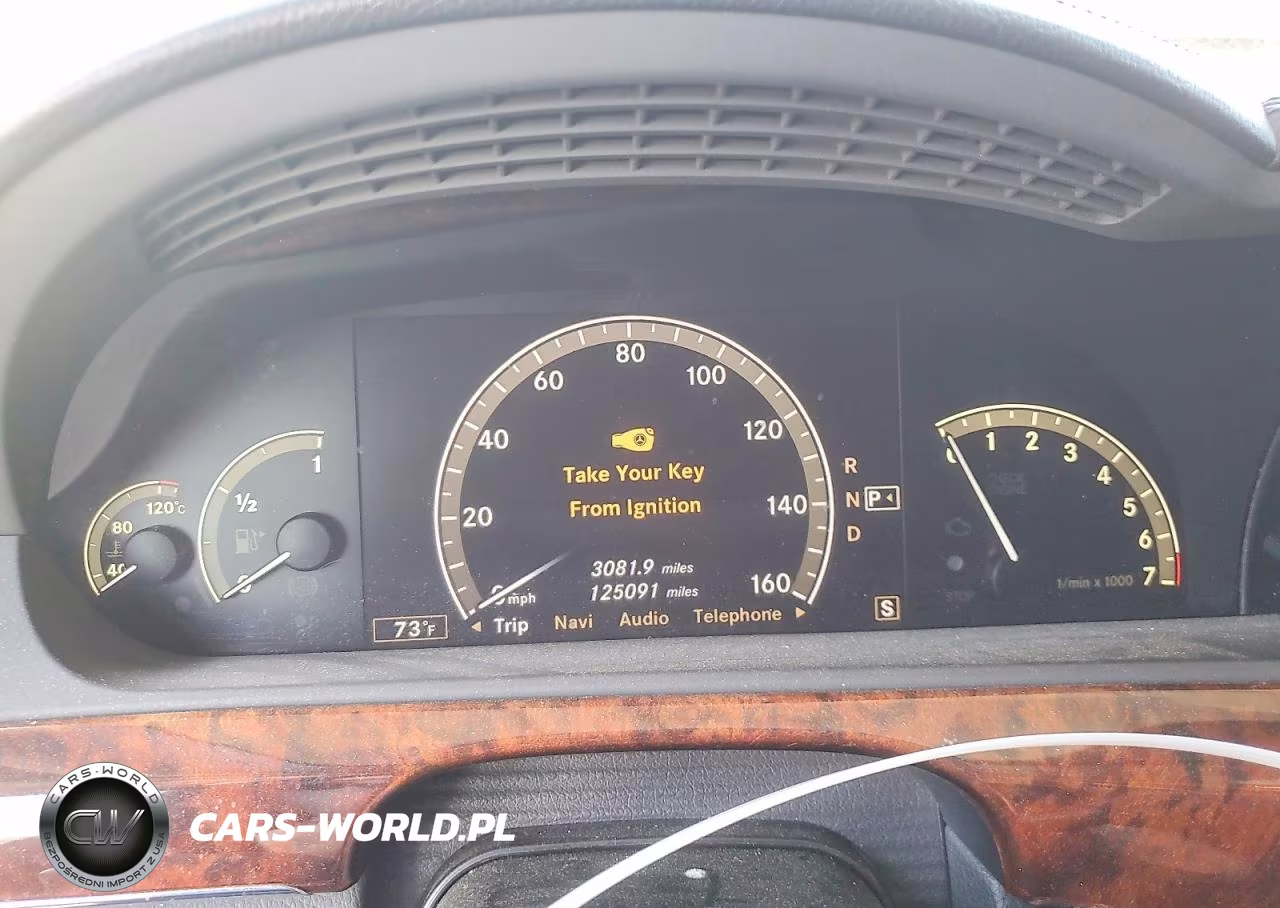 2008 Mercedes-Benz S 550 VIN:WDDNG71X38A170550 - 9