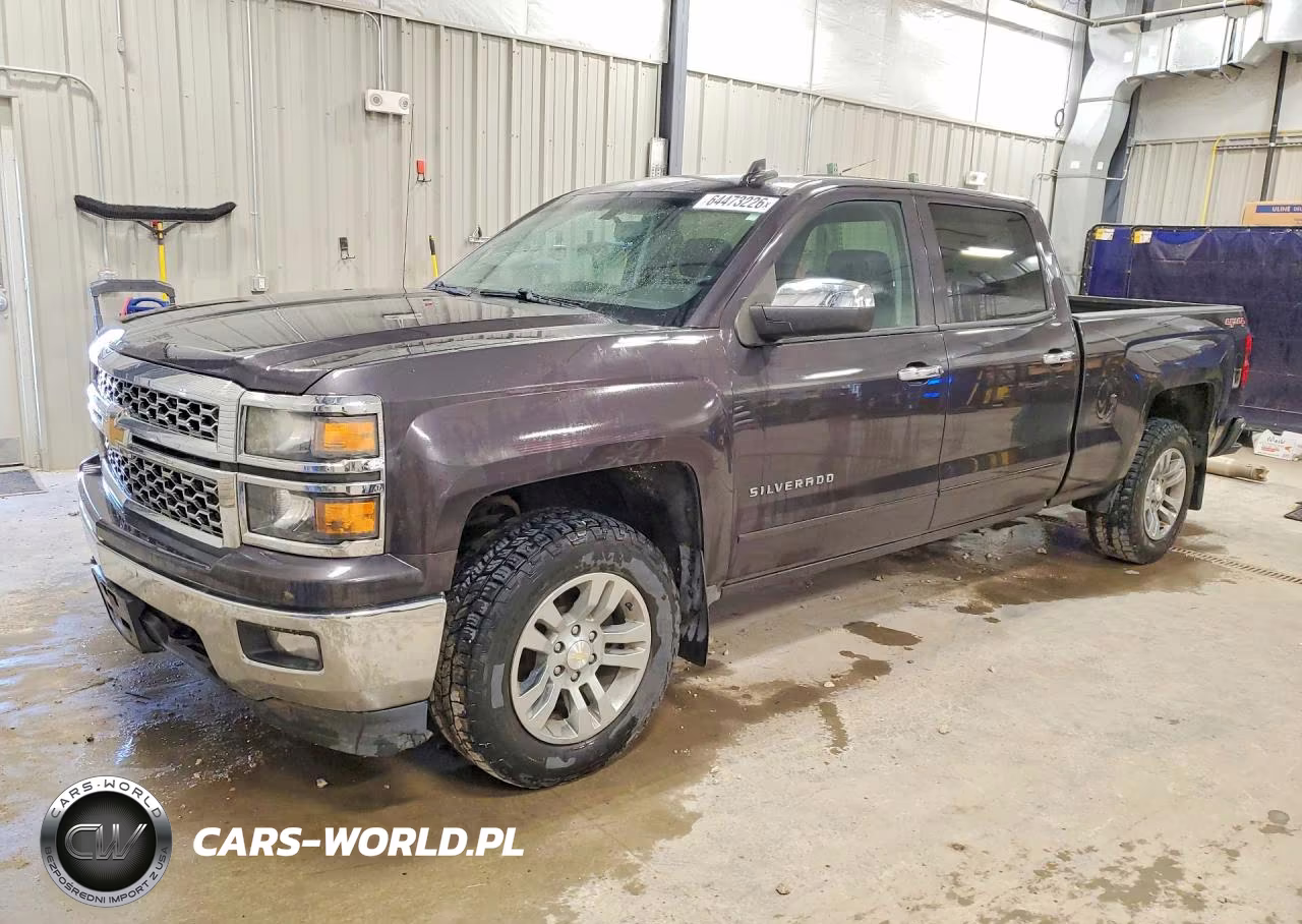 2015 Chevrolet Silverado K1500 Lt VIN:3GCUKREC9FG153502 - 1