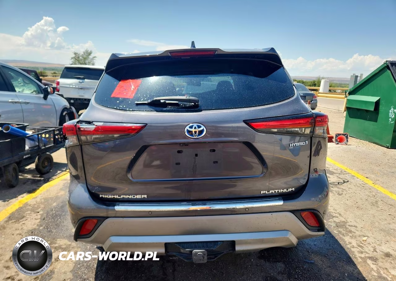 2023 Toyota Highlander Hybrid Platinum VIN:5TDEBRCH9PS121879 - 6