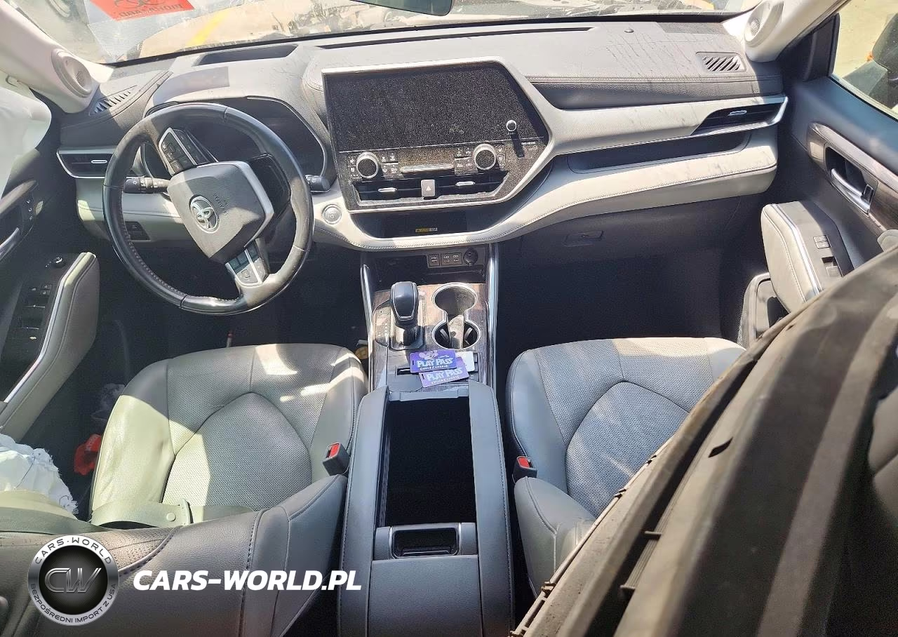 2023 Toyota Highlander Hybrid Platinum VIN:5TDEBRCH9PS121879 - 8
