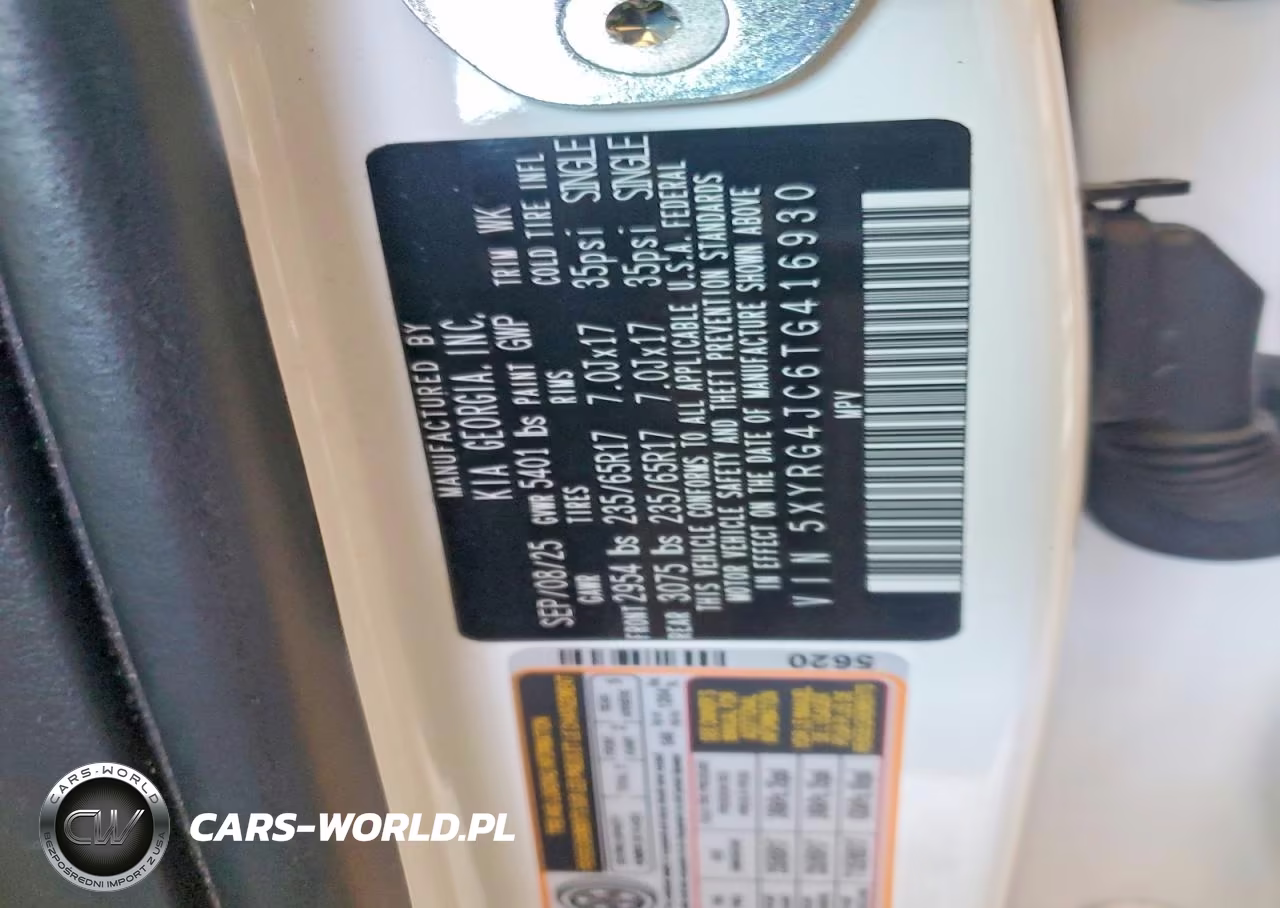 2026 Kia Sorento Lx VIN:5XYRG4JC6TG416930 - 13