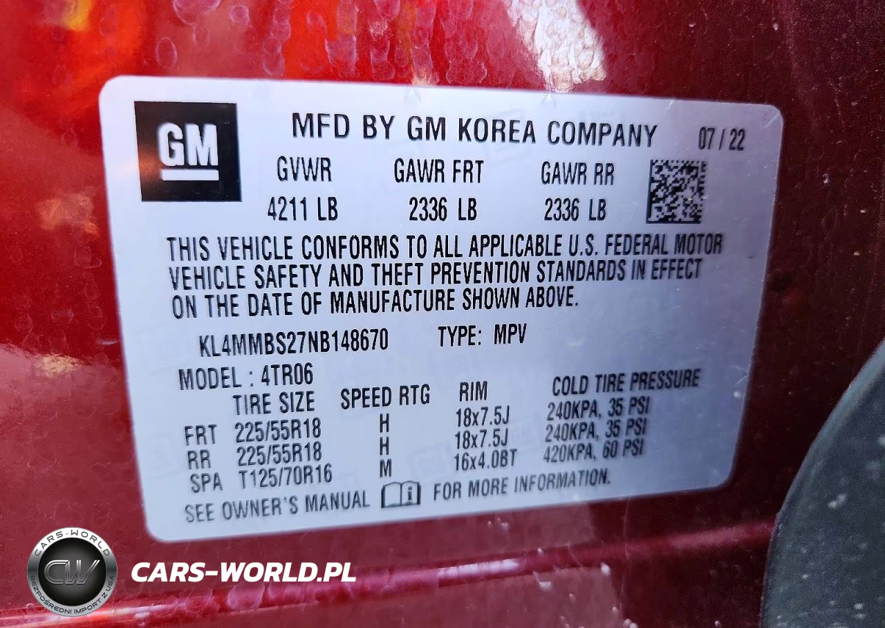 2022 Buick Encore Gx Preferred VIN:KL4MMBS27NB148670 - 13