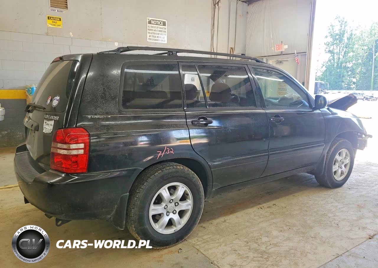 2001 Toyota Highlander Base VIN:JTEGF21AX10025212 - 3