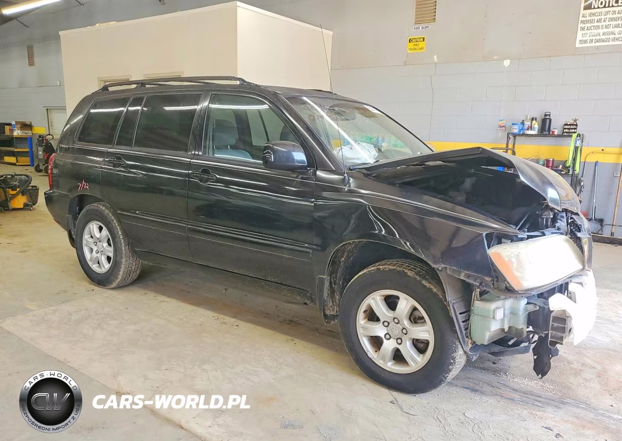 2001 Toyota Highlander Base VIN:JTEGF21AX10025212 - 4