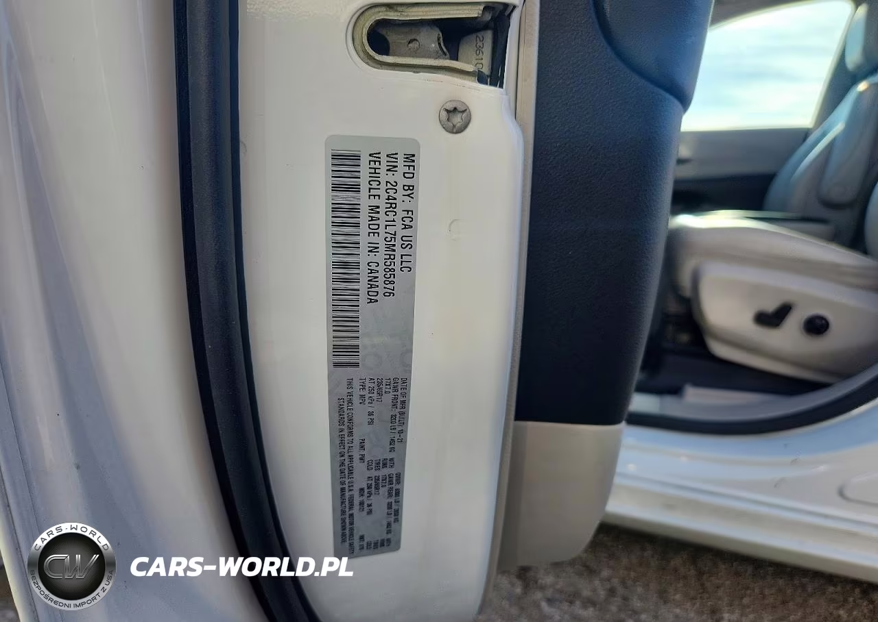 2021 Chrysler Pacifica Hybrid Touring L VIN:2C4RC1L75MR585876 - 13