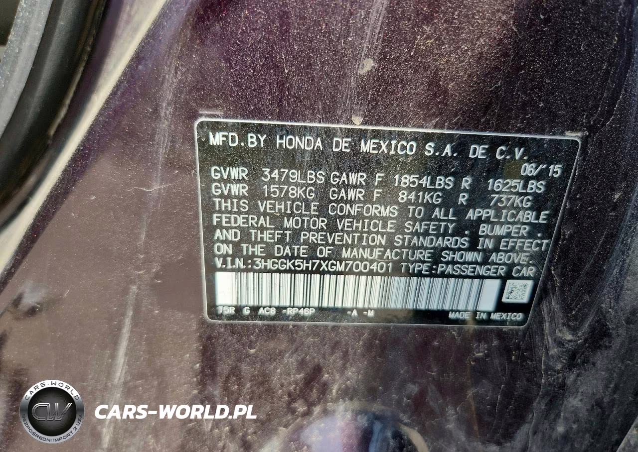 2016 Honda Fit Ex VIN:3HGGK5H7XGM700401 - 13
