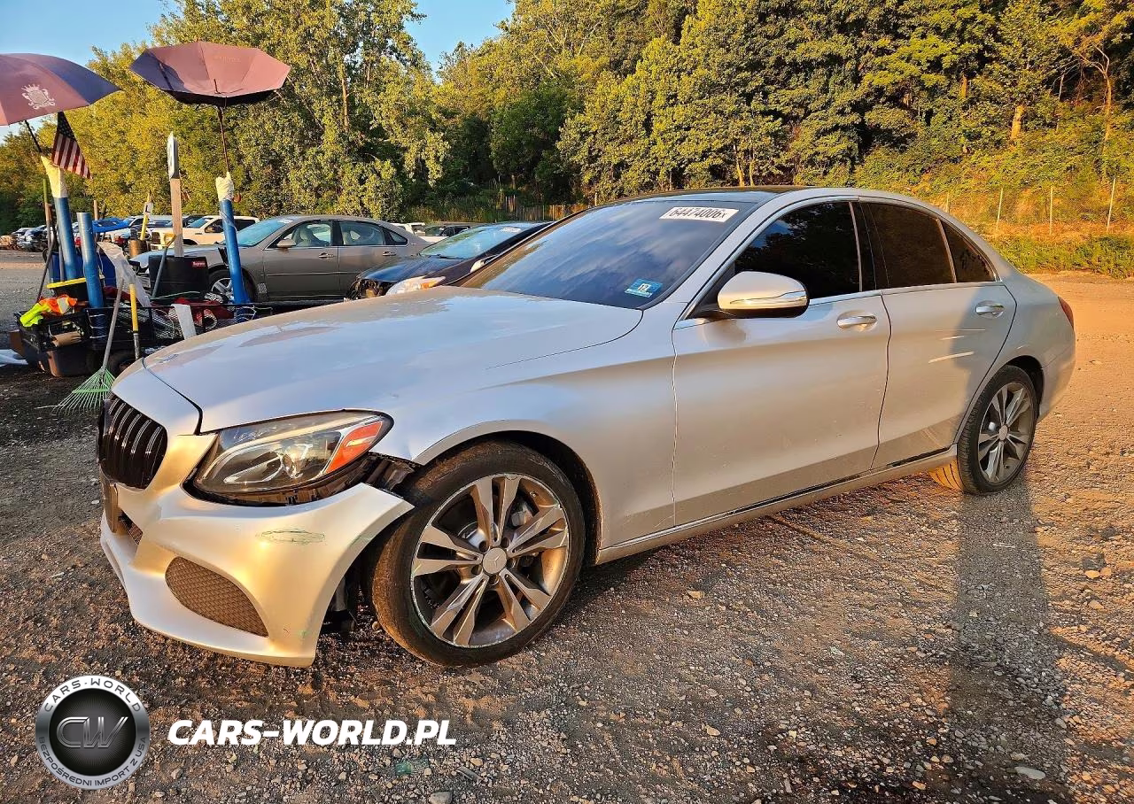 2015 Mercedes-Benz C 300 4Matic VIN:55SWF4KB9FU054128 - 1
