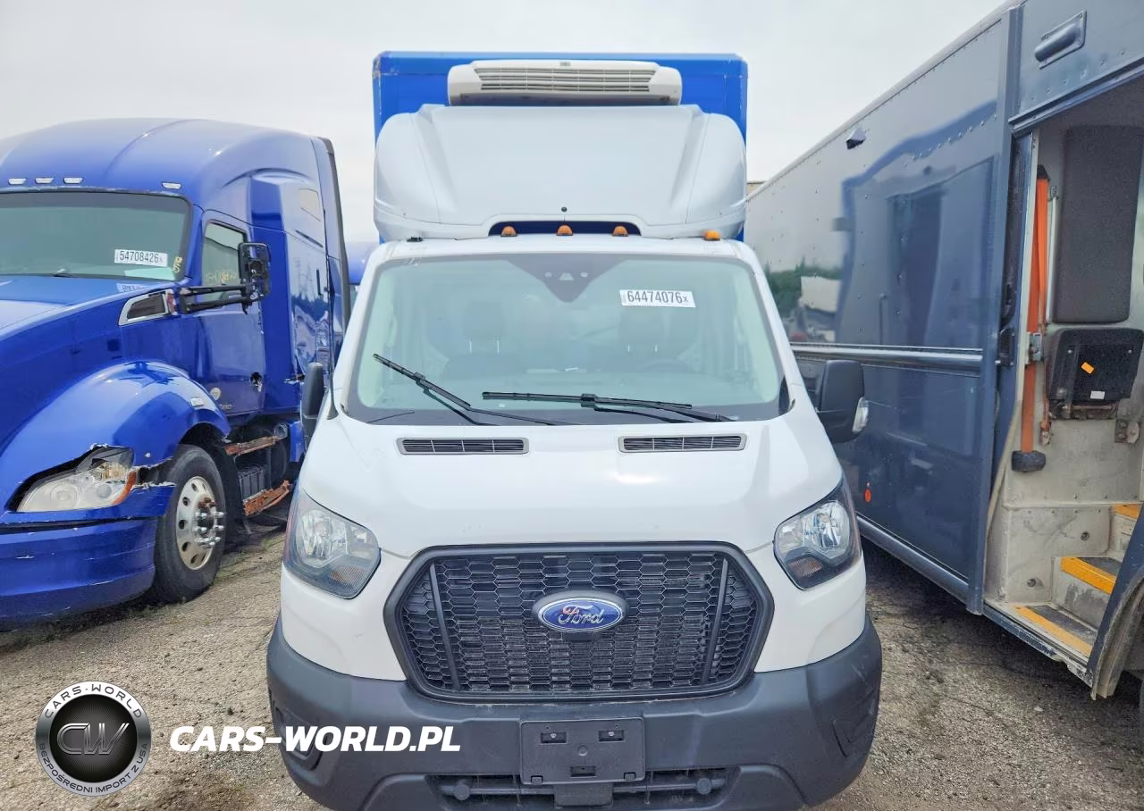 2023 Ford Transit 350 Refrigerated Box Truck VIN:1FDBW7ZG8PKA19485 - 5