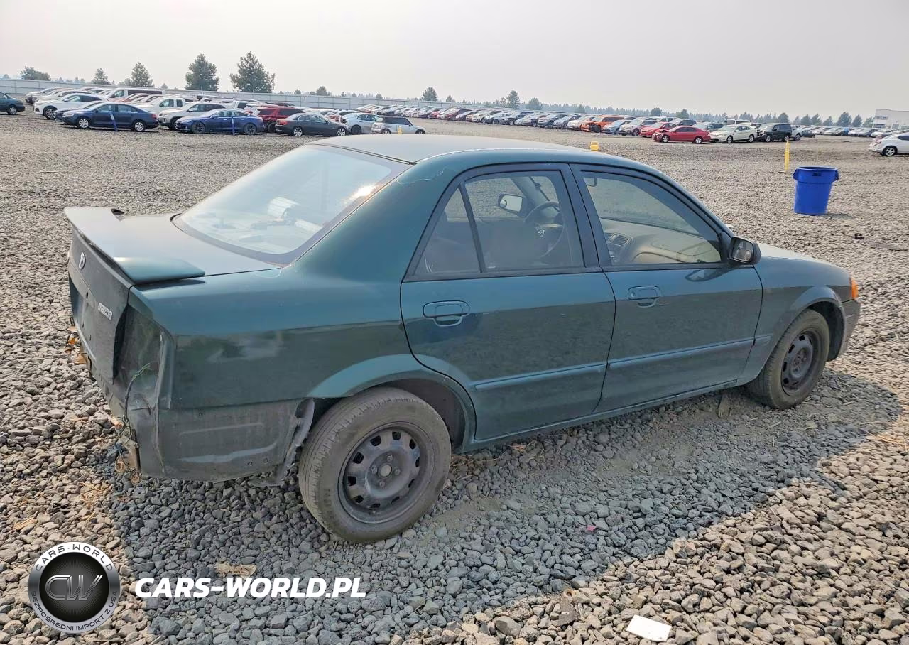 2000 Mazda Protege Dx VIN:JM1BJ2225Y0289890 - 3