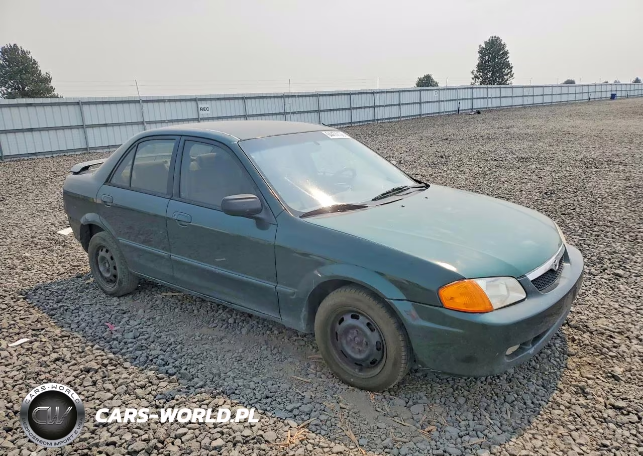 2000 Mazda Protege Dx VIN:JM1BJ2225Y0289890 - 4