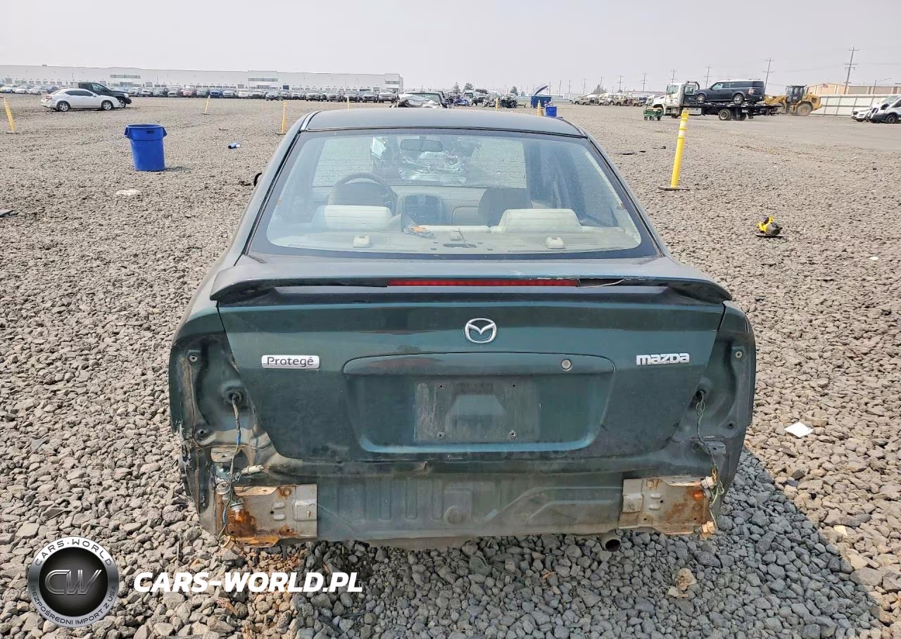 2000 Mazda Protege Dx VIN:JM1BJ2225Y0289890 - 6