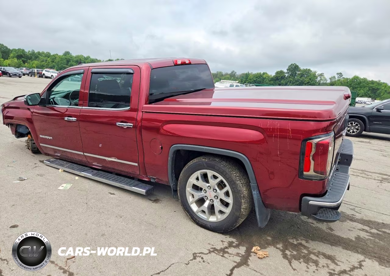 2017 GMC Sierra K1500 Slt VIN:3GTU2NEC8HG308911 - 2
