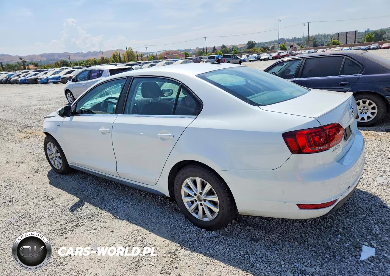 2013 Volkswagen Jetta Hybrid VIN:3VW637AJ1DM251028 - 2