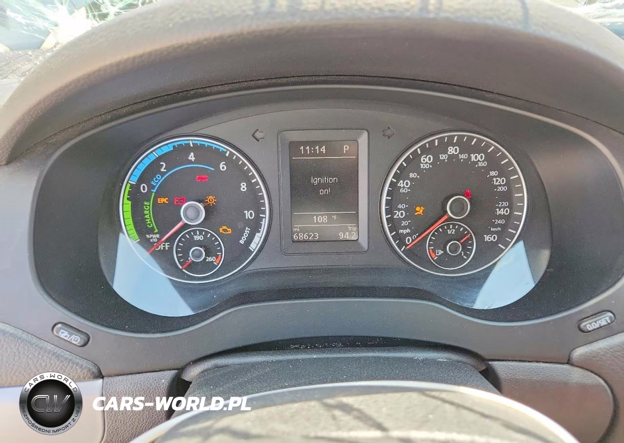 2013 Volkswagen Jetta Hybrid VIN:3VW637AJ1DM251028 - 9