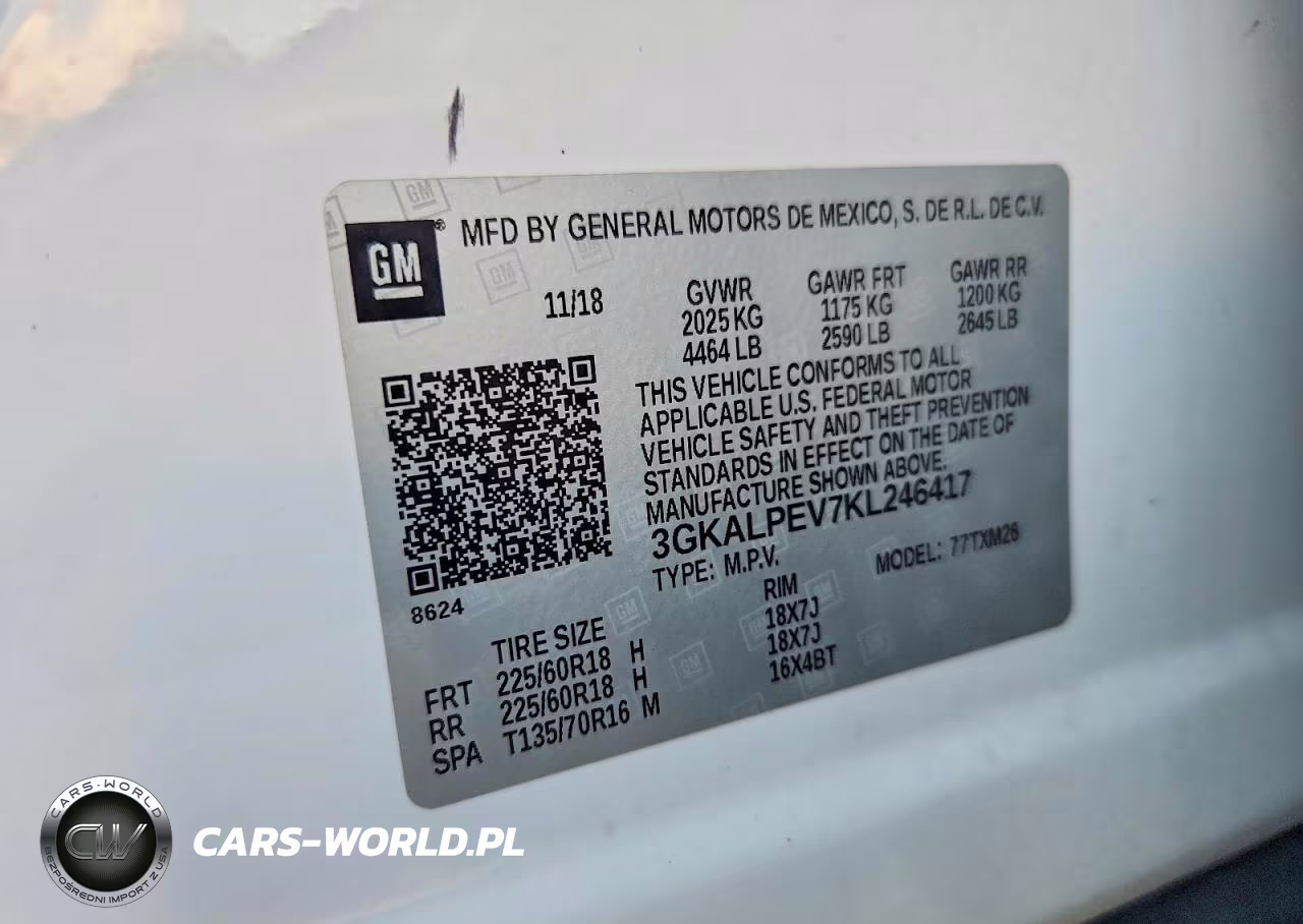 2019 GMC Terrain Slt VIN:3GKALPEV7KL246417 - 14