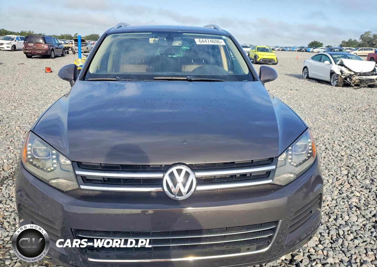 2012 Volkswagen Touareg V6 Tdi VIN:WVGFK9BP0CD005534 - 5