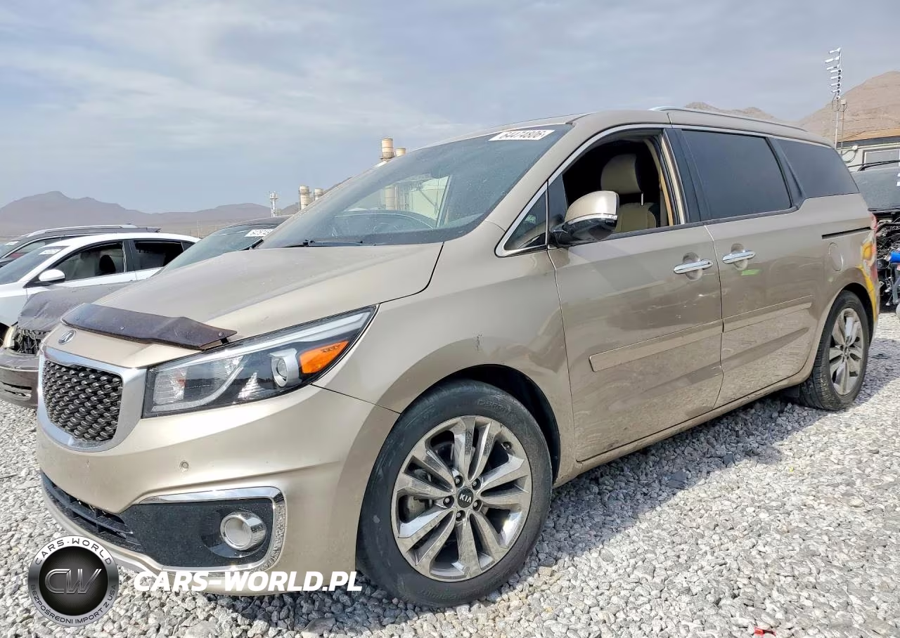 2015 Kia Sedona Sxl VIN:KNDME5C11F6038539 - 1