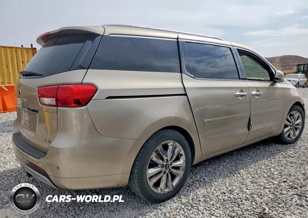 2015 Kia Sedona Sxl VIN:KNDME5C11F6038539 - 3