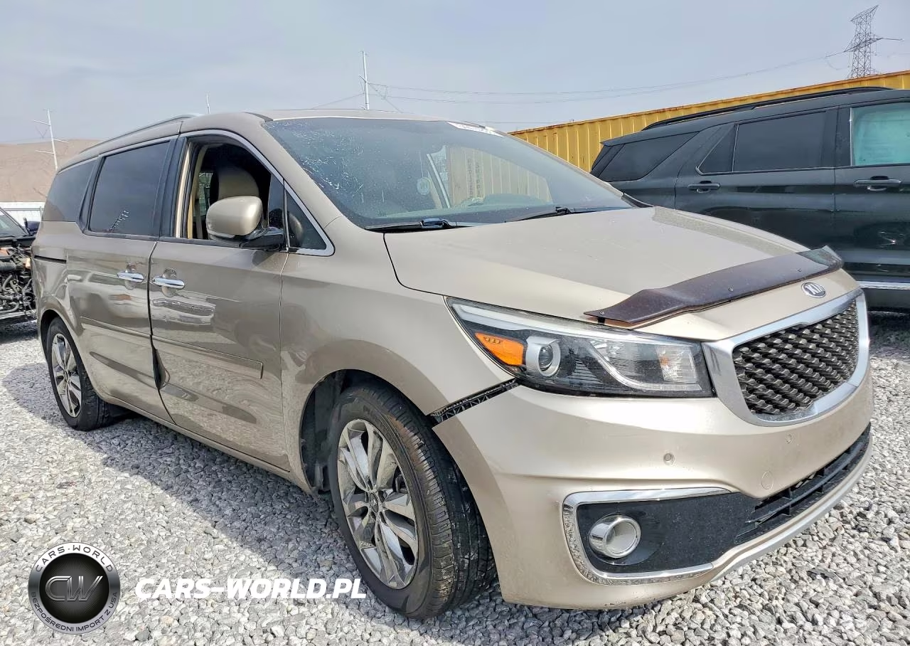 2015 Kia Sedona Sxl VIN:KNDME5C11F6038539 - 4