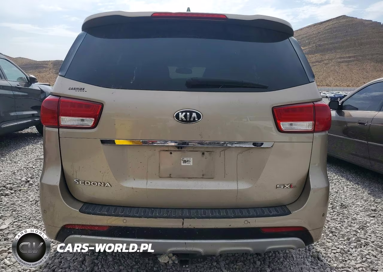 2015 Kia Sedona Sxl VIN:KNDME5C11F6038539 - 6
